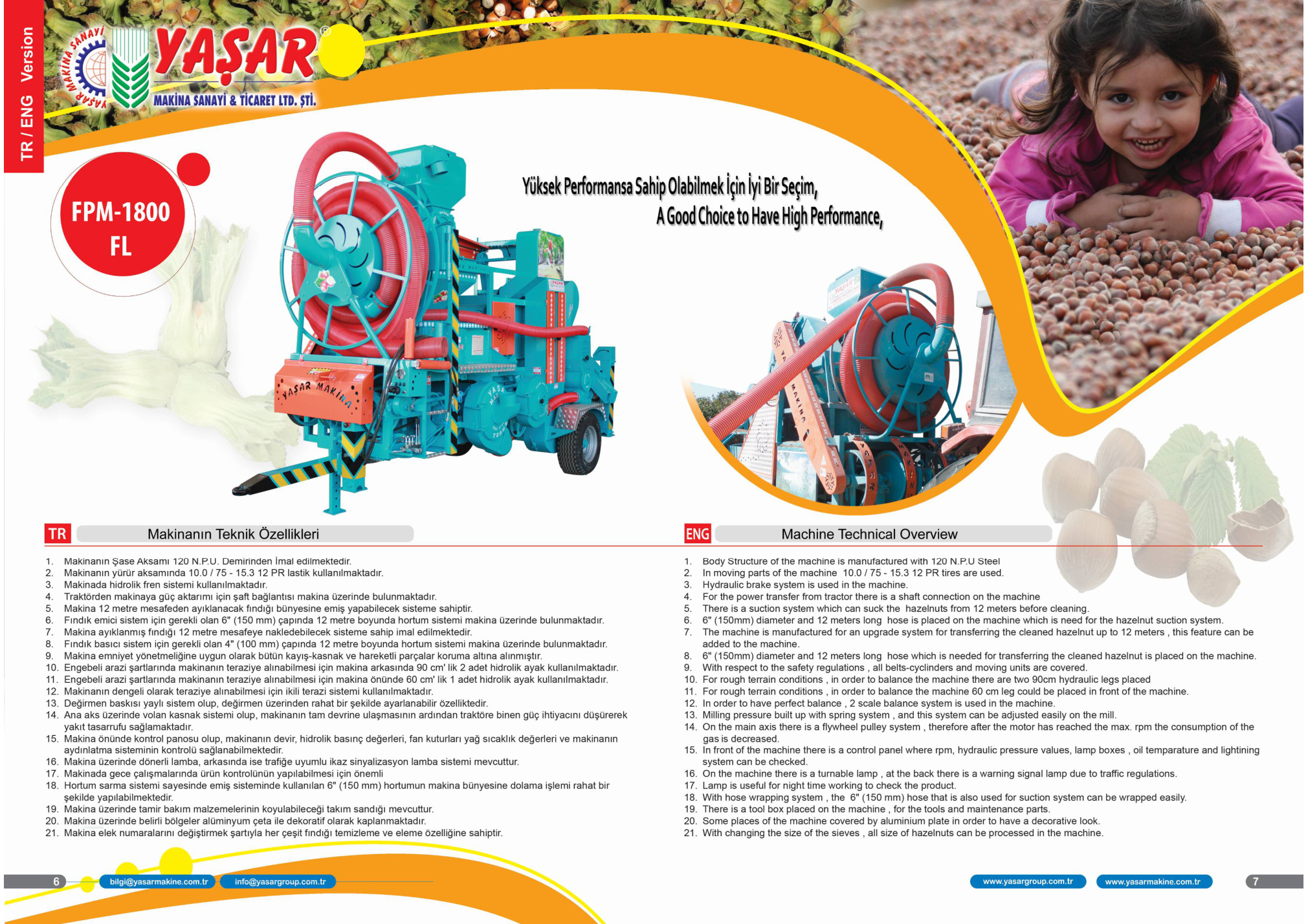 FPM-1800 FL katalog sayfası